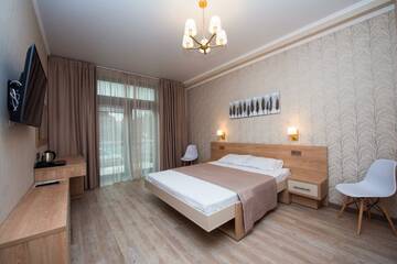 Номер стандарт комфорт с 1 двуспальной кроватью в Мини-отеле Вита